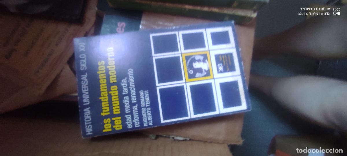 Libros de segunda mano: HISTORIA UNIVERSAL SIGLO XXI. los fundamentos del mundo moderno. RUGGIERO ROMANO ALBERTO TENENTI