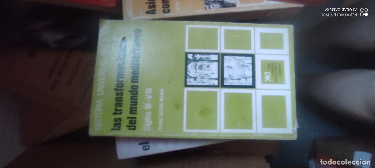 Libros de segunda mano: H.UNIVERSAL S. XXI N&ordm; 9 TRANSFORMACIONES DEL MUNDO MEDITERRANEO SIGLOS III-VIII-