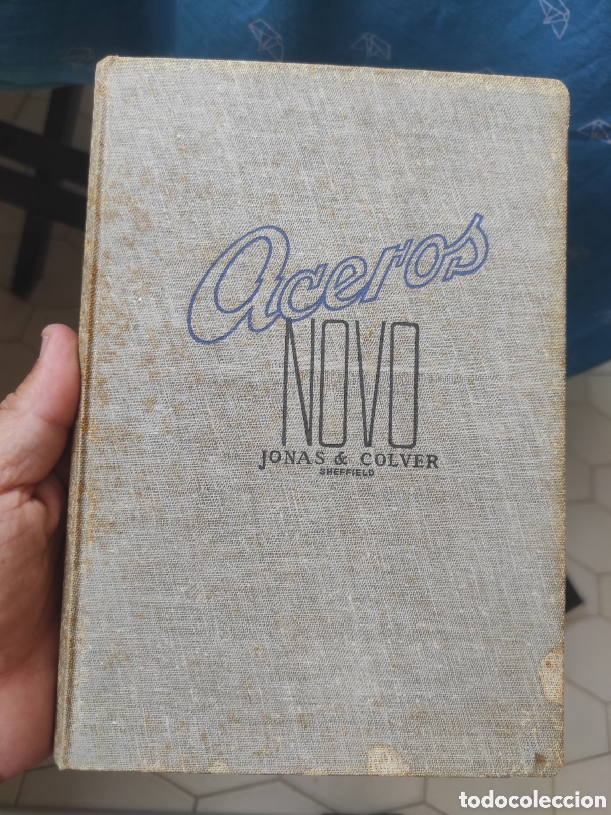 Libros de segunda mano: CATALOGO DE ACEROS JONAS & COLVER LTD. SHEFFIELD INGLATERRA BILBAO NOVO E I C. ACEROS