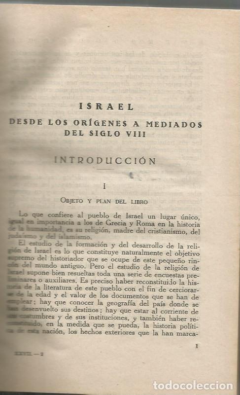 Libros de segunda mano: ISRAEL - ADOLFO LODS - Foto 4