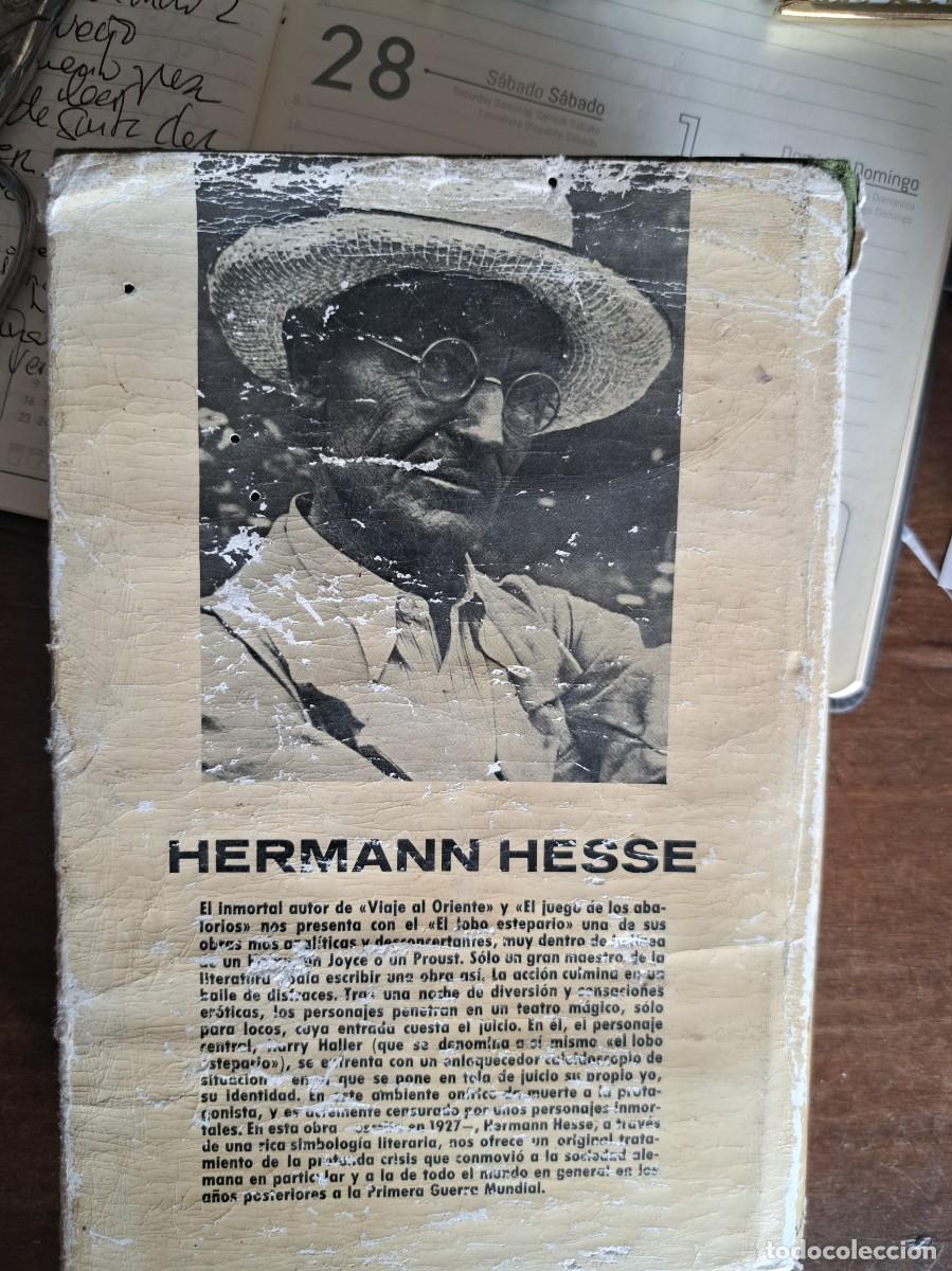 Libros de segunda mano: EL LOBO ESTEPARIO HERMANN HESSE - Foto 2