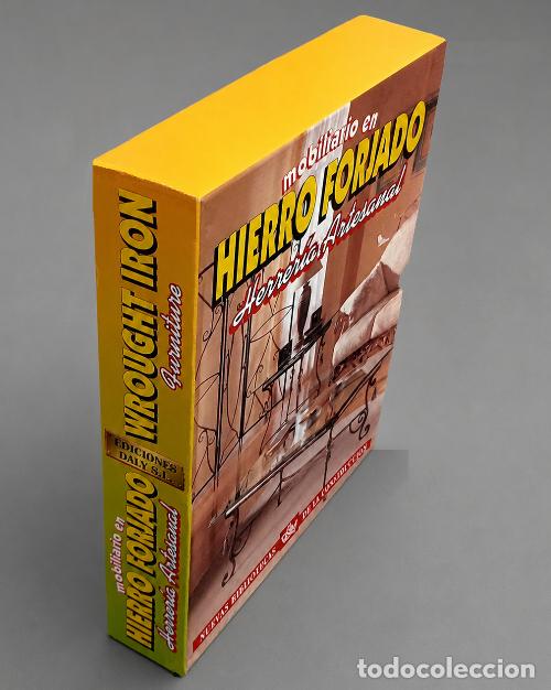 Libros de segunda mano: HERRERIA ARTESANAL. HIERRO FORJADO. MUEBLES. OBRA COMPLETA 4 T EN ESTUCHE. FORJA.