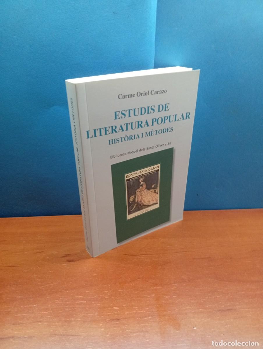 Libros de segunda mano: Estudis de literatura popular .-Carme Oriol Carazo