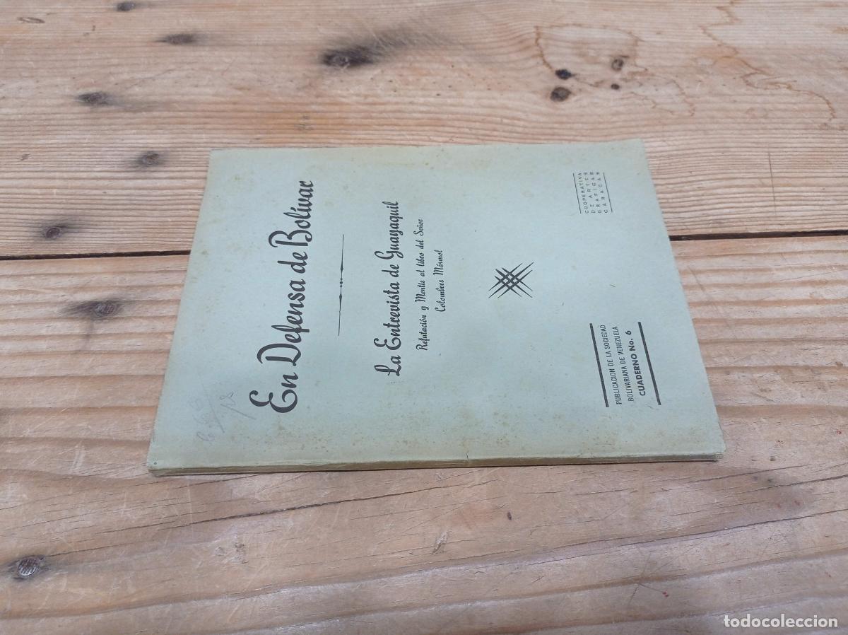 Libros de segunda mano: En Defensa de Bol&iacute;var. La Entrevista de Guayaquil