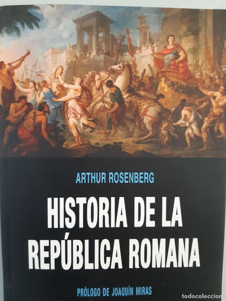 Libros de segunda mano: Historia de la rep&uacute;blica romana. Arthur Rosenberg. El Viejo Topo.
