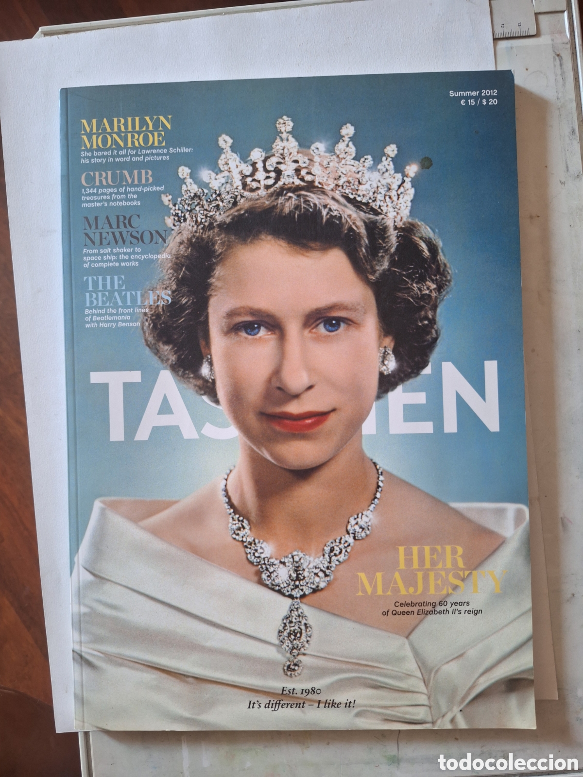 Libros de segunda mano: Her majesty 60 years Elizabeth II