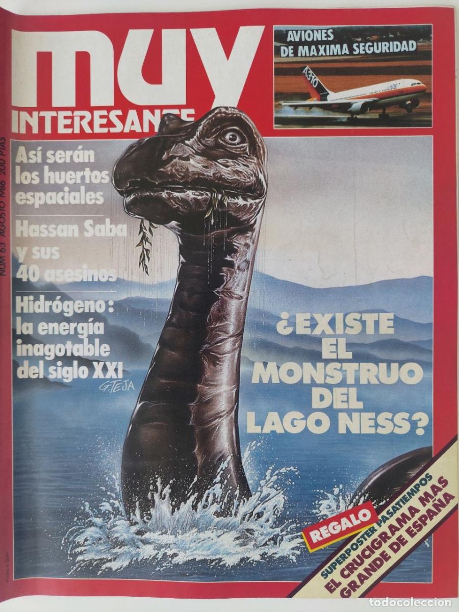Libros de segunda mano: Revista Muy Interesante NUM. 63 Agosto 1986. &iquest;EXISTE EL MONSTRUO DEL LAGO NESS? VV.AA.