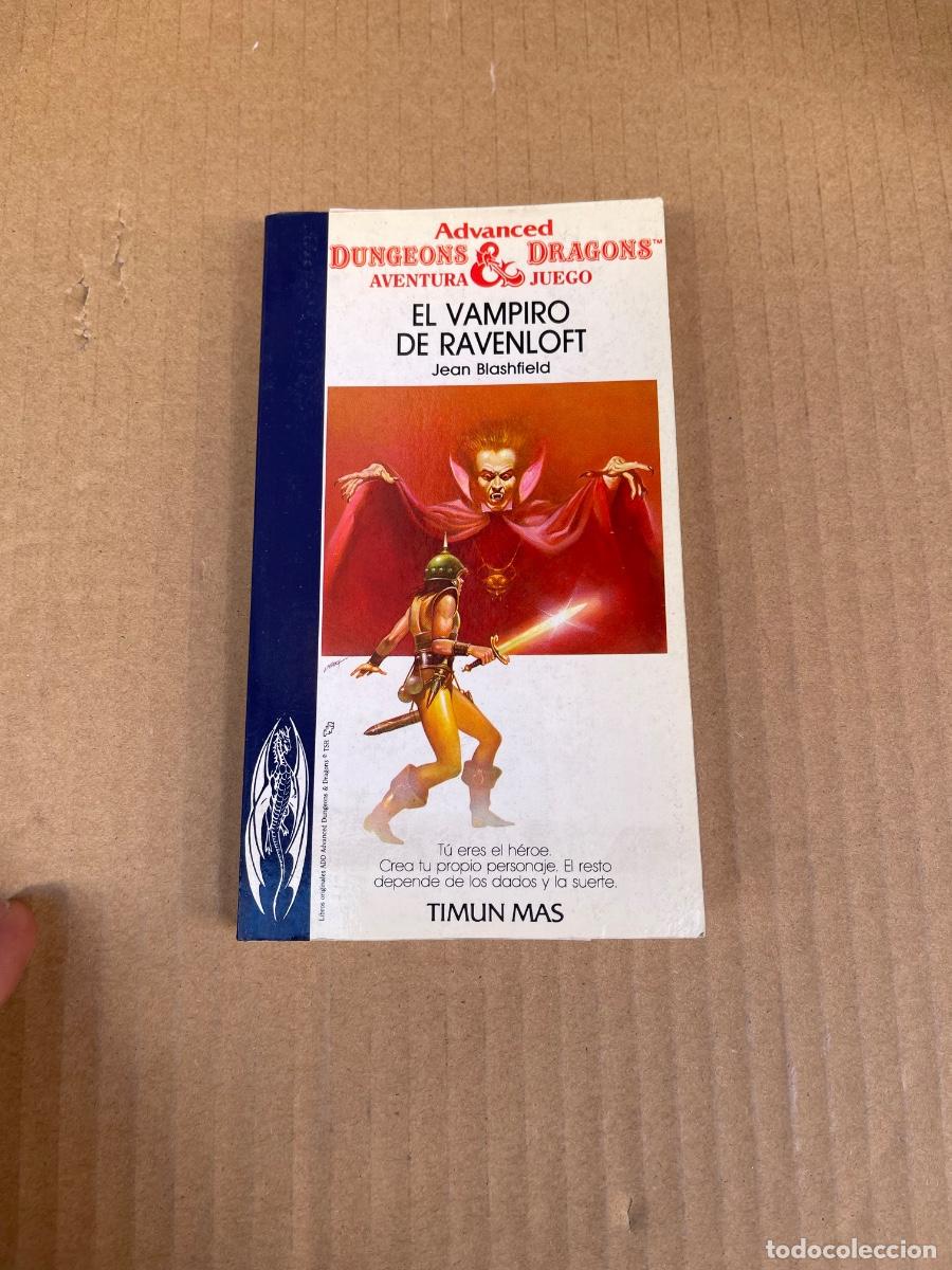 Libros de segunda mano: EL VAMPIRO DE RAVENLOFT - ADVANCED DUNGEONS & DRAGONS 6 - LIBRO JUEGO AVENTURA FANTAS&Iacute;A - TIMUN MAS