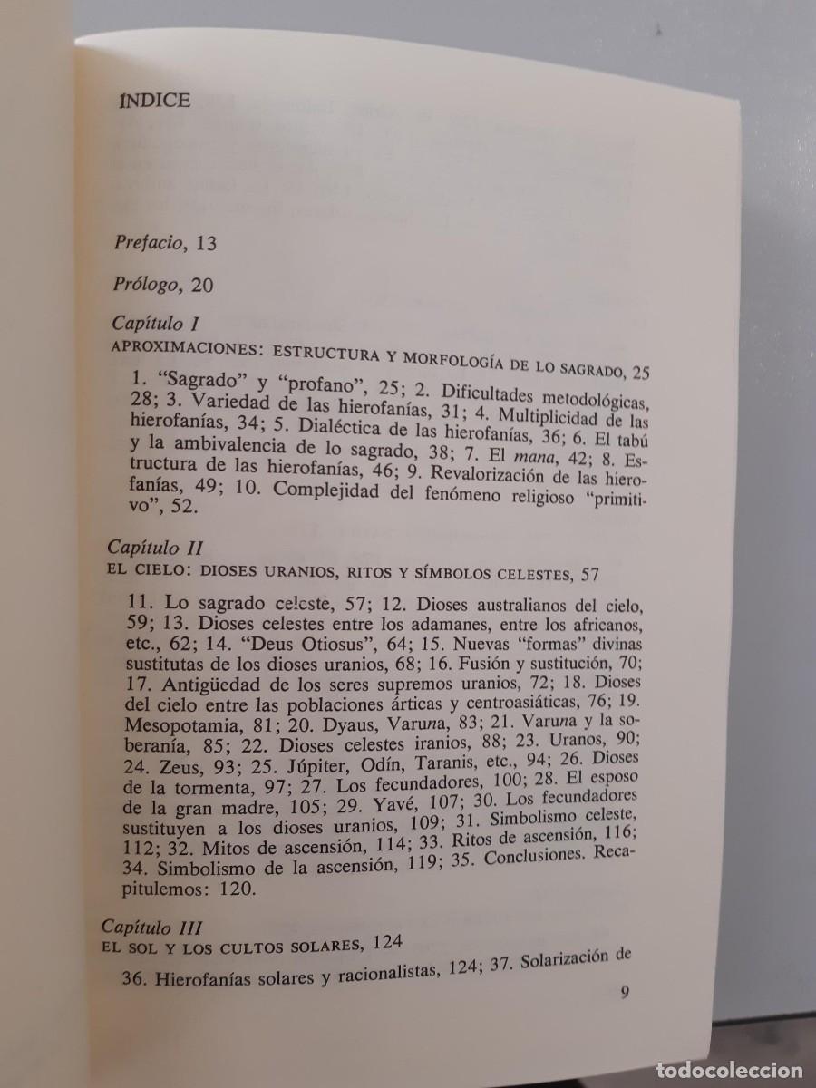 Libros de segunda mano: TRATADO DE HISTORIA DE LAS RELIGIONES MIRCEA ELIADE - Foto 6