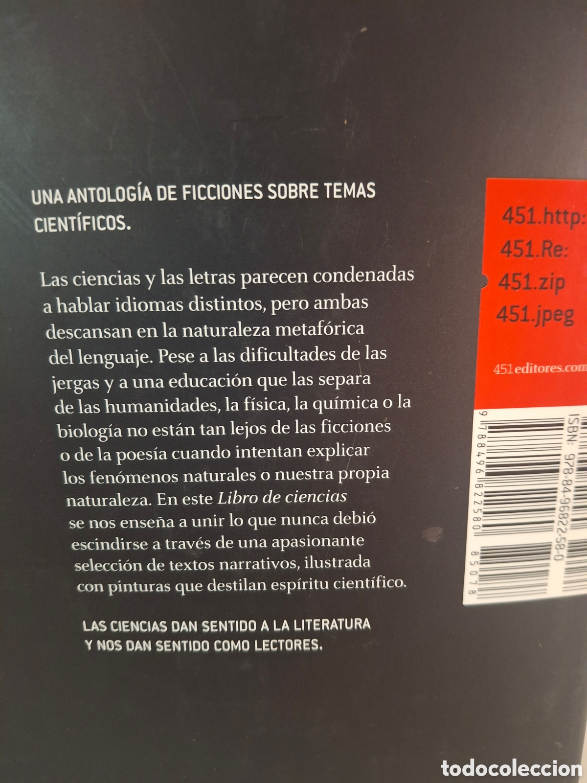 Libros de segunda mano: LIBRO DE CIENCIAS, 451 EDITORES, 2008 - Foto 2