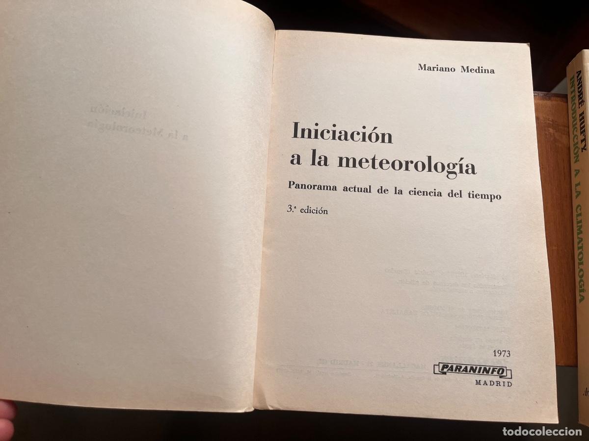 Libros de segunda mano: Lote meteorologia HUFTY MEDINA - Foto 2