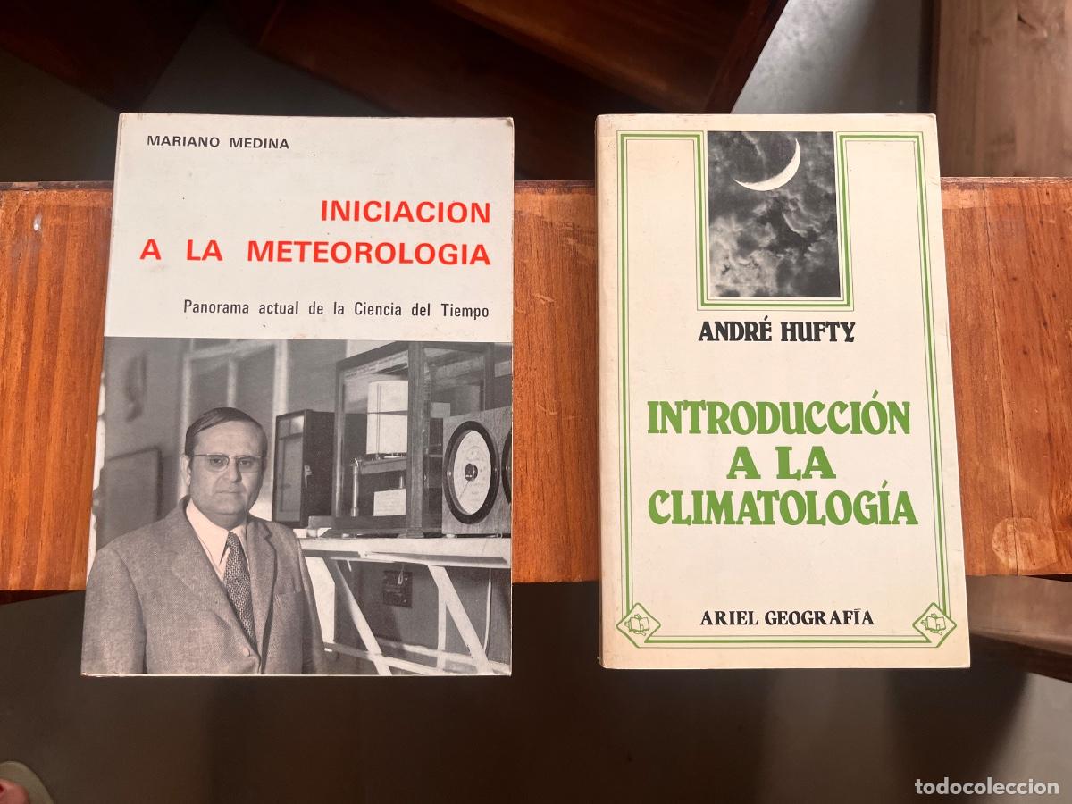 Libros de segunda mano: Lote meteorologia HUFTY MEDINA
