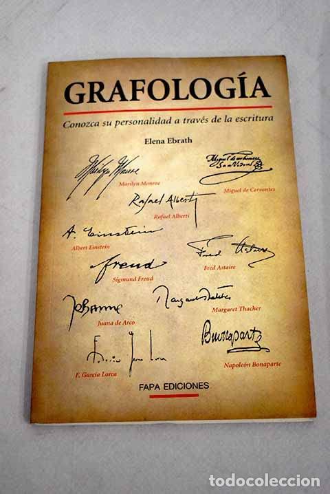 Libros de segunda mano: Grafologia: conozca su personalidad a traves de la escritura