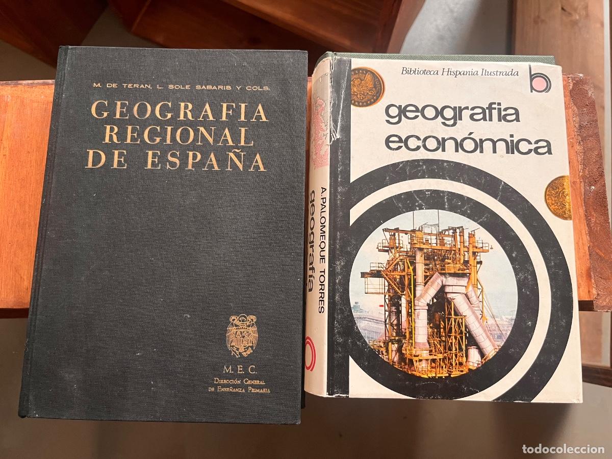Libros de segunda mano: Lote Geograf&iacute;a PALOMEUQE &ndash; DE TER&Aacute;N, SOL&Eacute; SABARIS