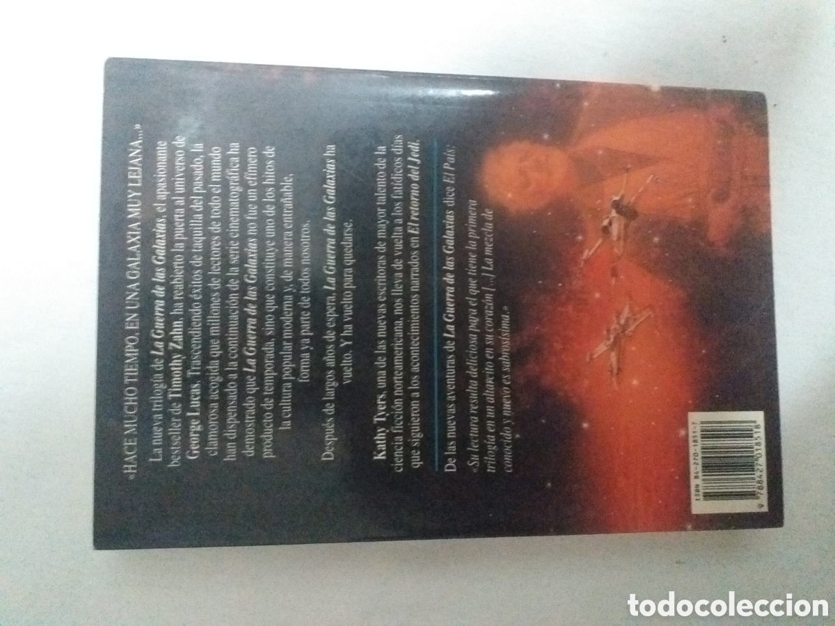 Libros de segunda mano: Libro Star Wars: La Tregua de Bakura (Ed. Mart&iacute;nez Roca, 1994) - Foto 3