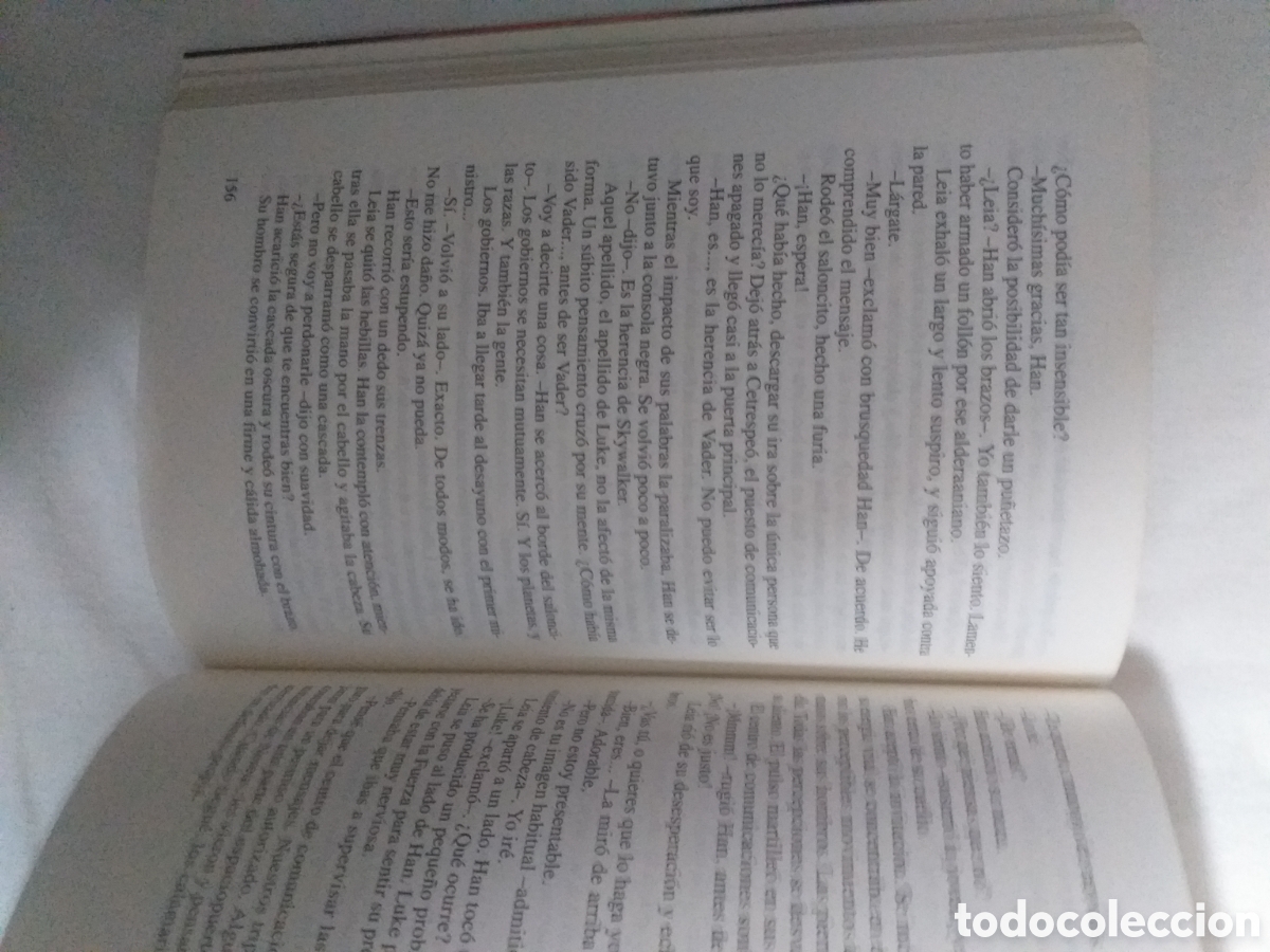Libros de segunda mano: Libro Star Wars: La Tregua de Bakura (Ed. Mart&iacute;nez Roca, 1994) - Foto 6