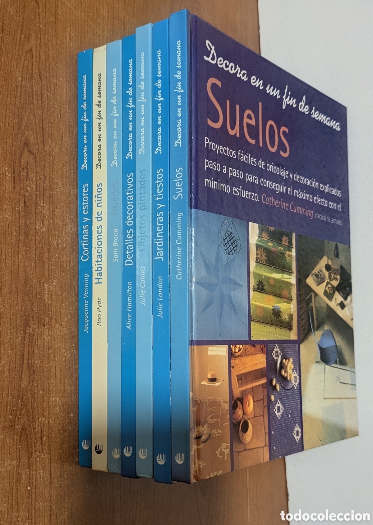 Libros de segunda mano: 7 libros de bricolaje de la colecci&oacute;n Decora en un fin de semana. Proyectos f&aacute;ciles de bricolaje