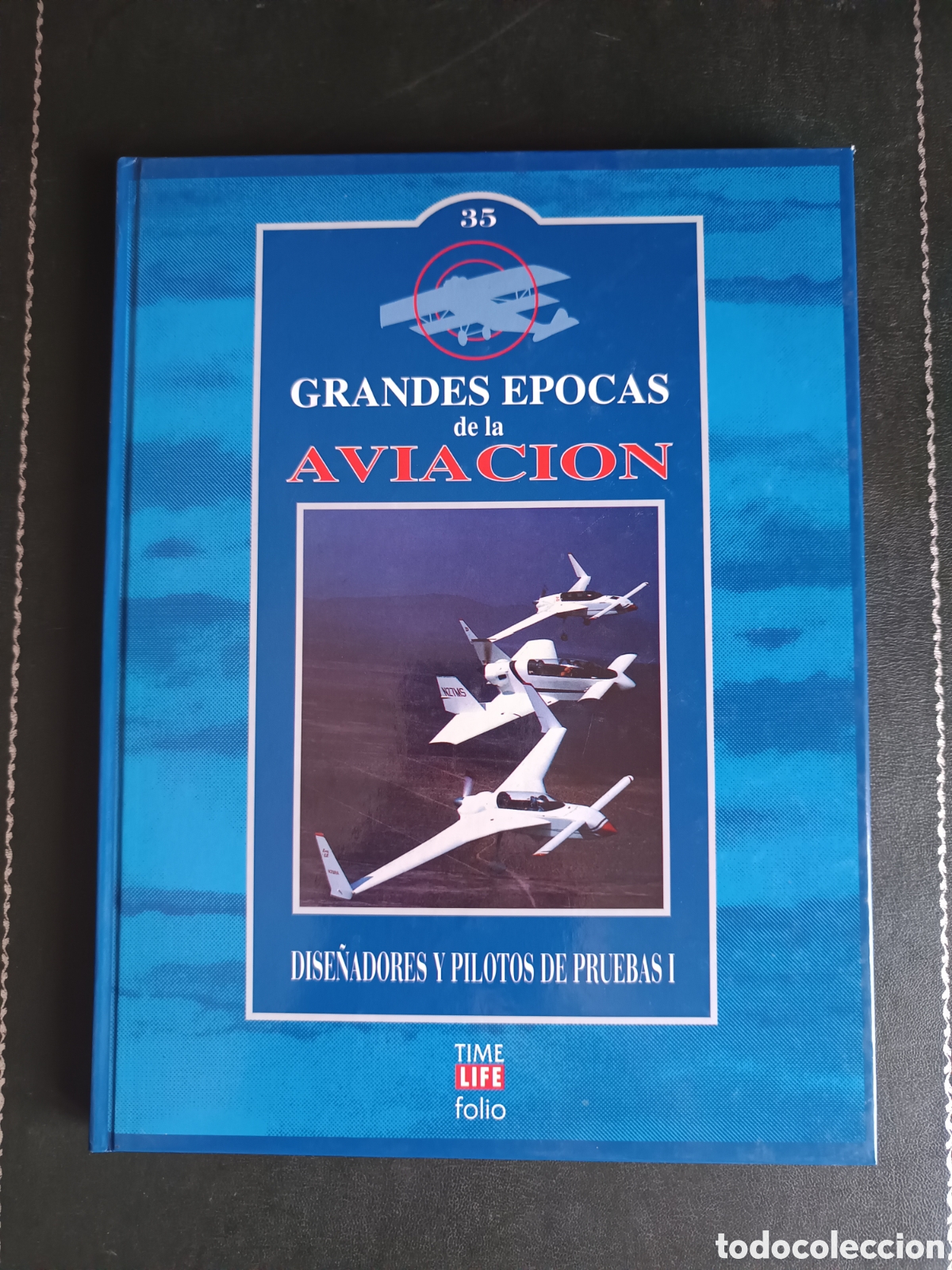 Libros de segunda mano: Grandes &eacute;pocas de la aviaci&oacute;n. Dise&ntilde;adores y pilotos de pruebas I