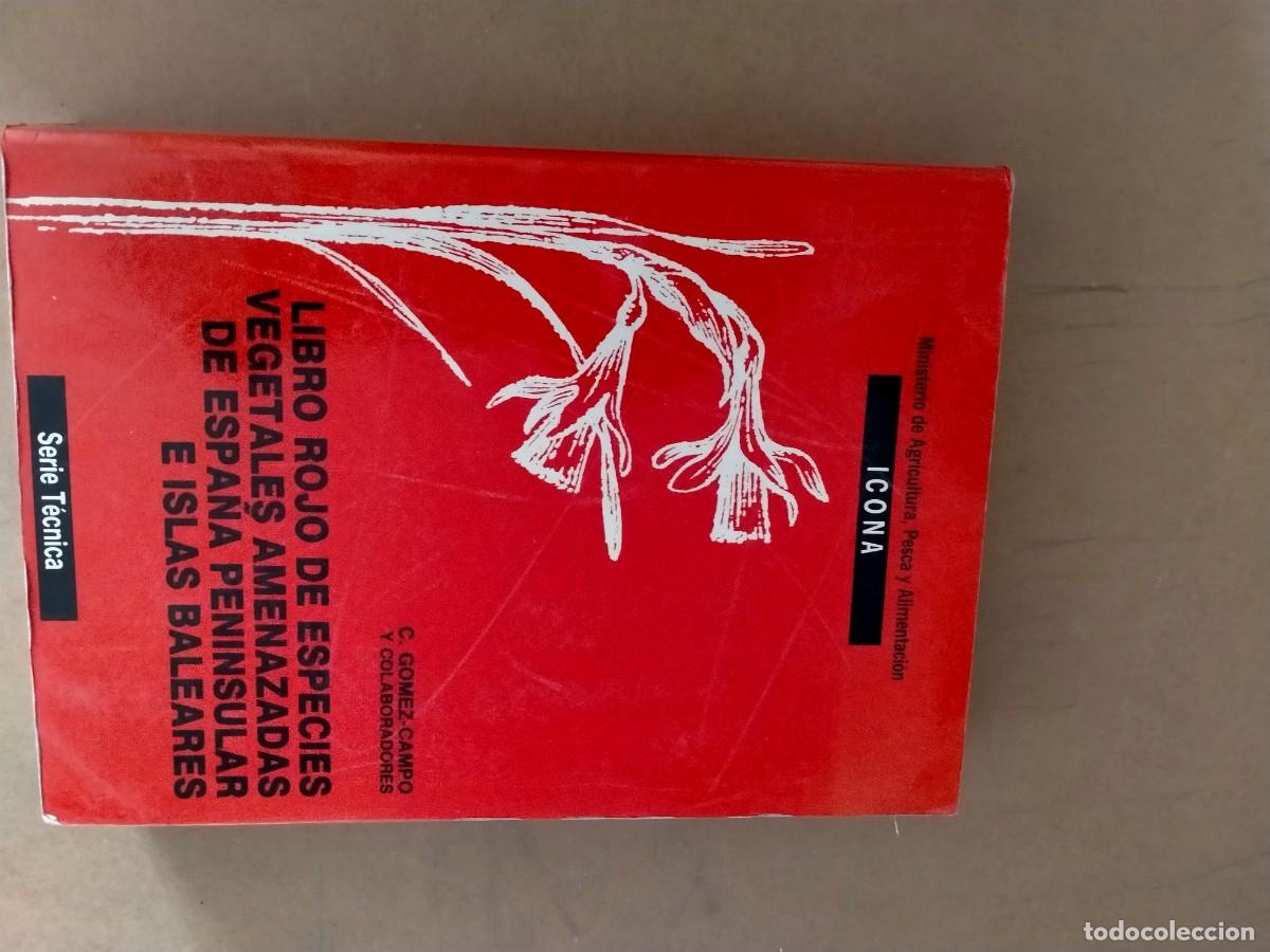 Libros de segunda mano: libro de rojo de especies amenazadas peninsular e islas baleares