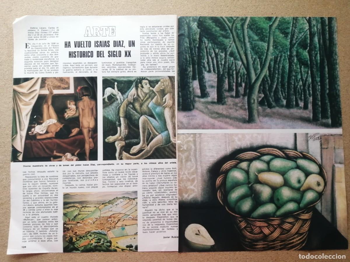 Libros de segunda mano: REPORTAJE ARTE. ISAIAS DIAZ, UN HISTORICO DEL SIGLO XX