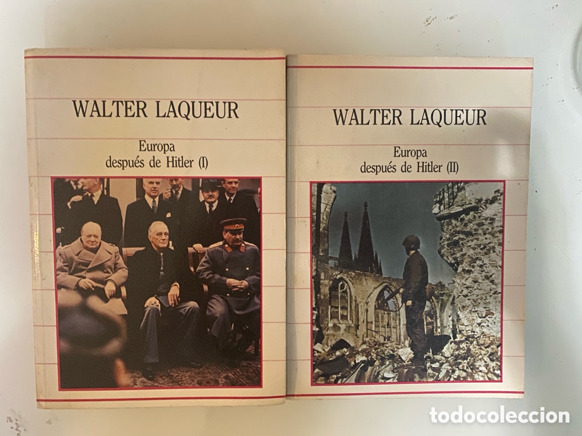 Libros de segunda mano: Europa despu&eacute;s de Hitler I y II (2 Tomos) - LAQUEUR, Walter