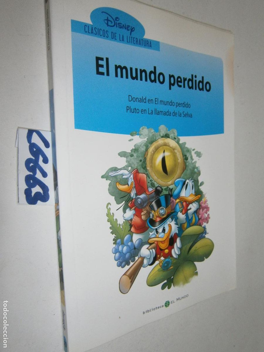 Libros de segunda mano: DISNEY CLASICOS DE LA LITERATURA - EL MUNDO PERDIDO