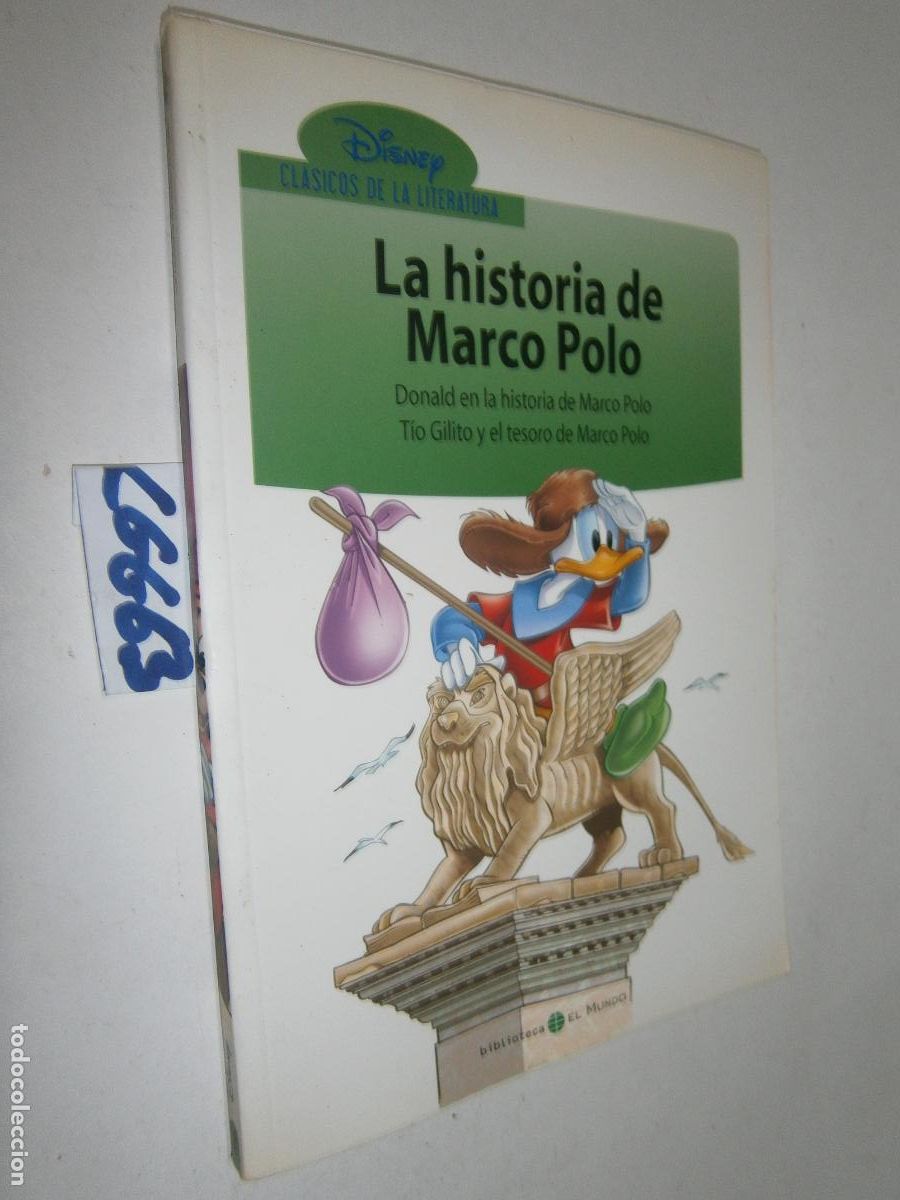 Libros de segunda mano: DISNEY CLASICOS DE LA LITERATURA - LA HISTORIA DE MARCO POLO
