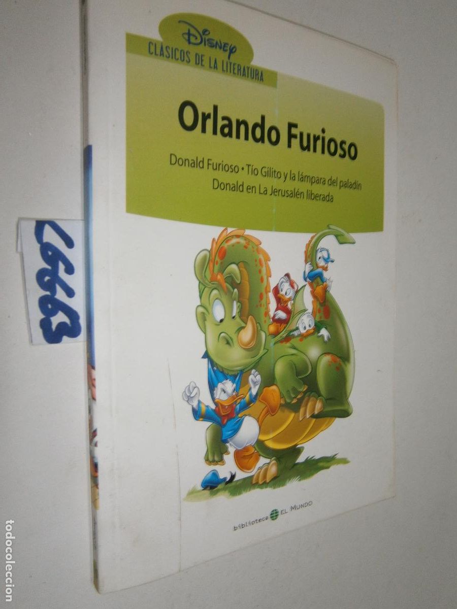 Libros de segunda mano: DISNEY CLASICOS DE LA LITERATURA - ORLANDO FURIOSO