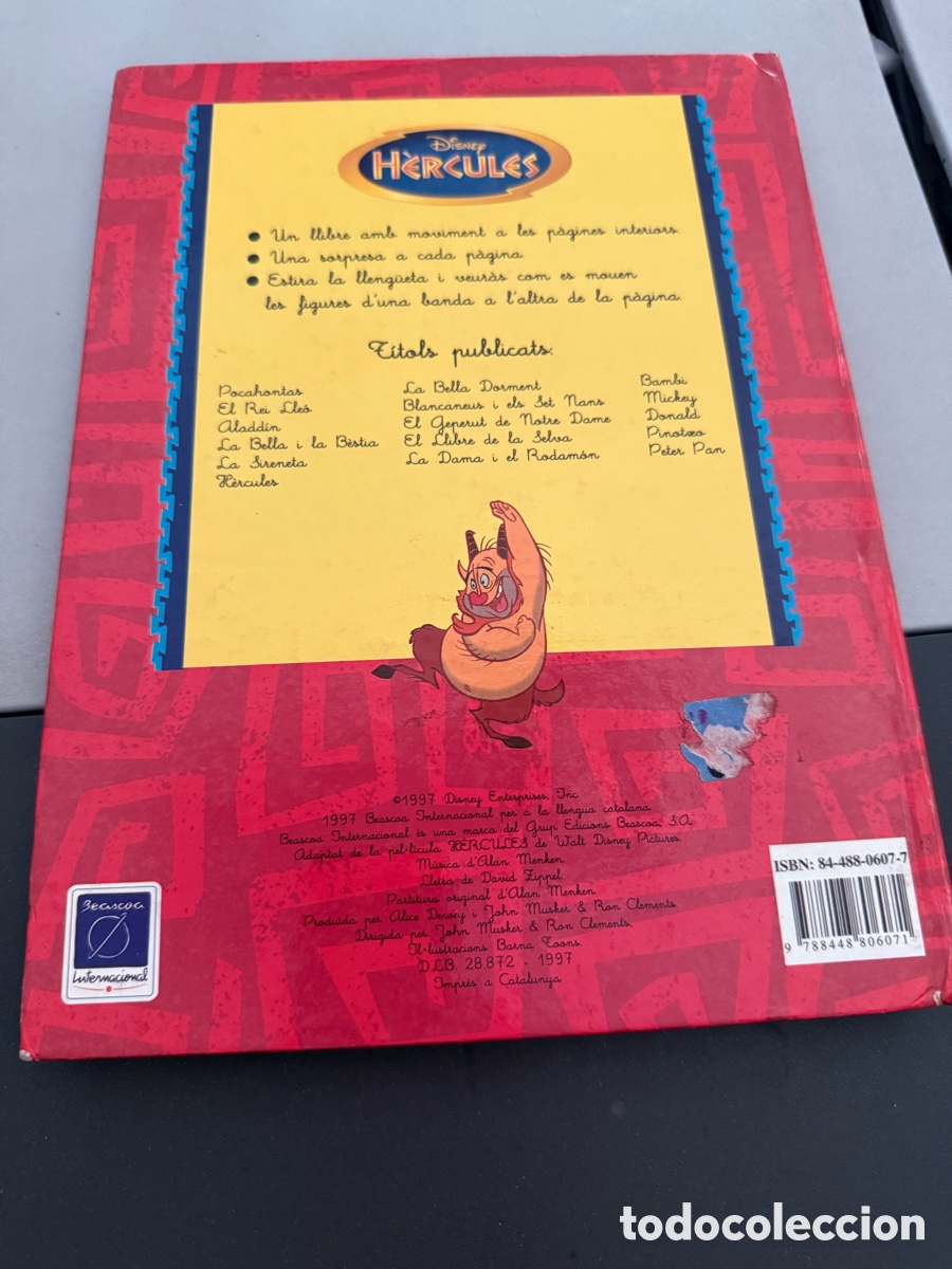 Libros de segunda mano: MOVILIBRO. H&Eacute;RCULES. EN CATAL&Aacute;N - Foto 3