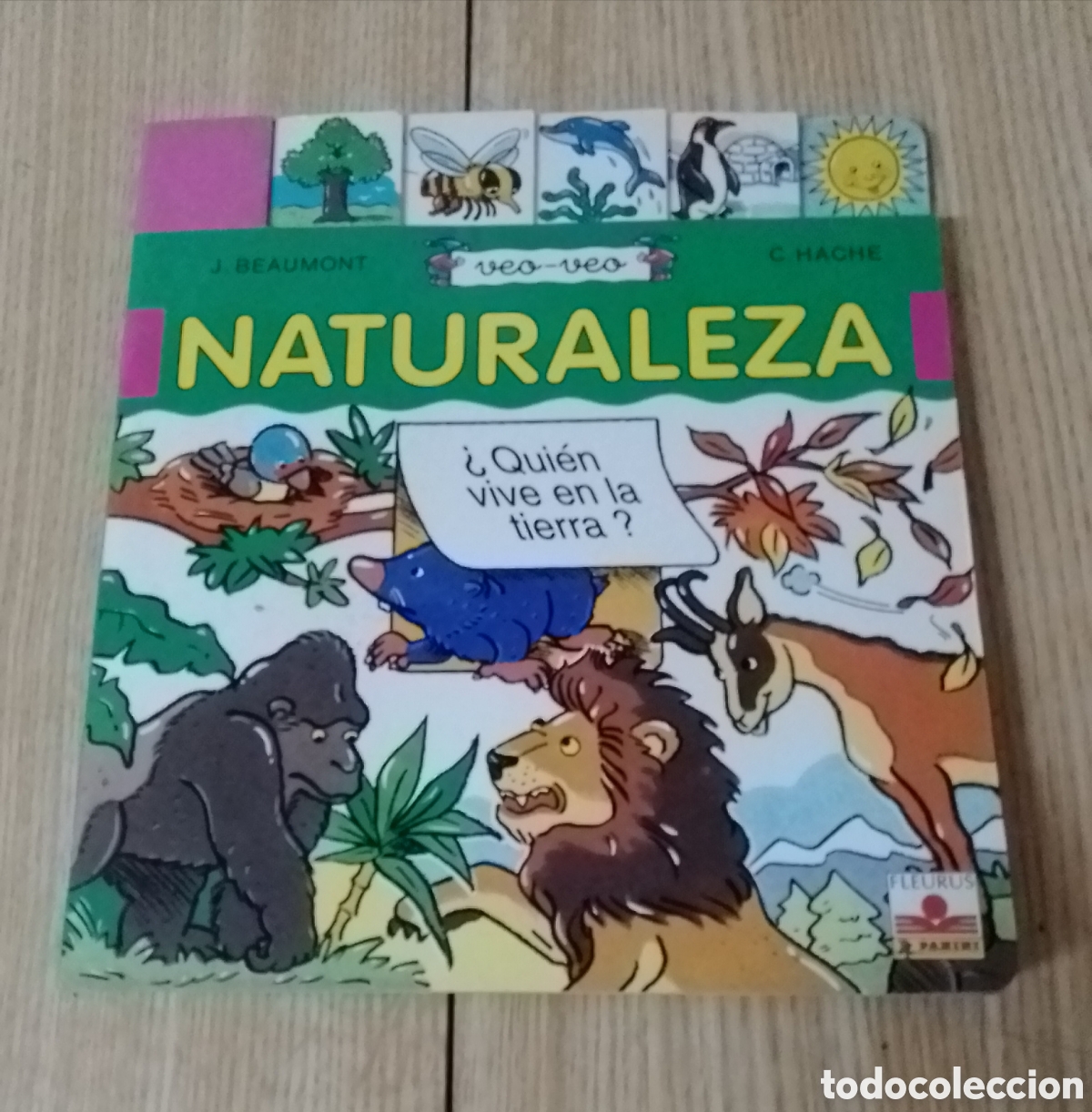 Libros de segunda mano: Libro Naturaleza. Qui&eacute;n vive en la tierra?
