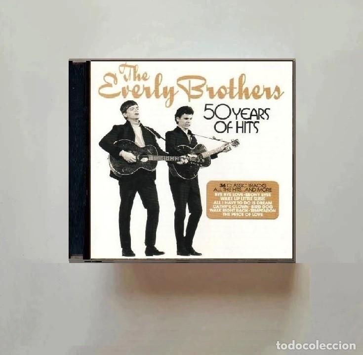Libros de segunda mano: THE EVERLY BROTHERS. 50 YEARS OF HITS. RECOPILATORIO. CD.