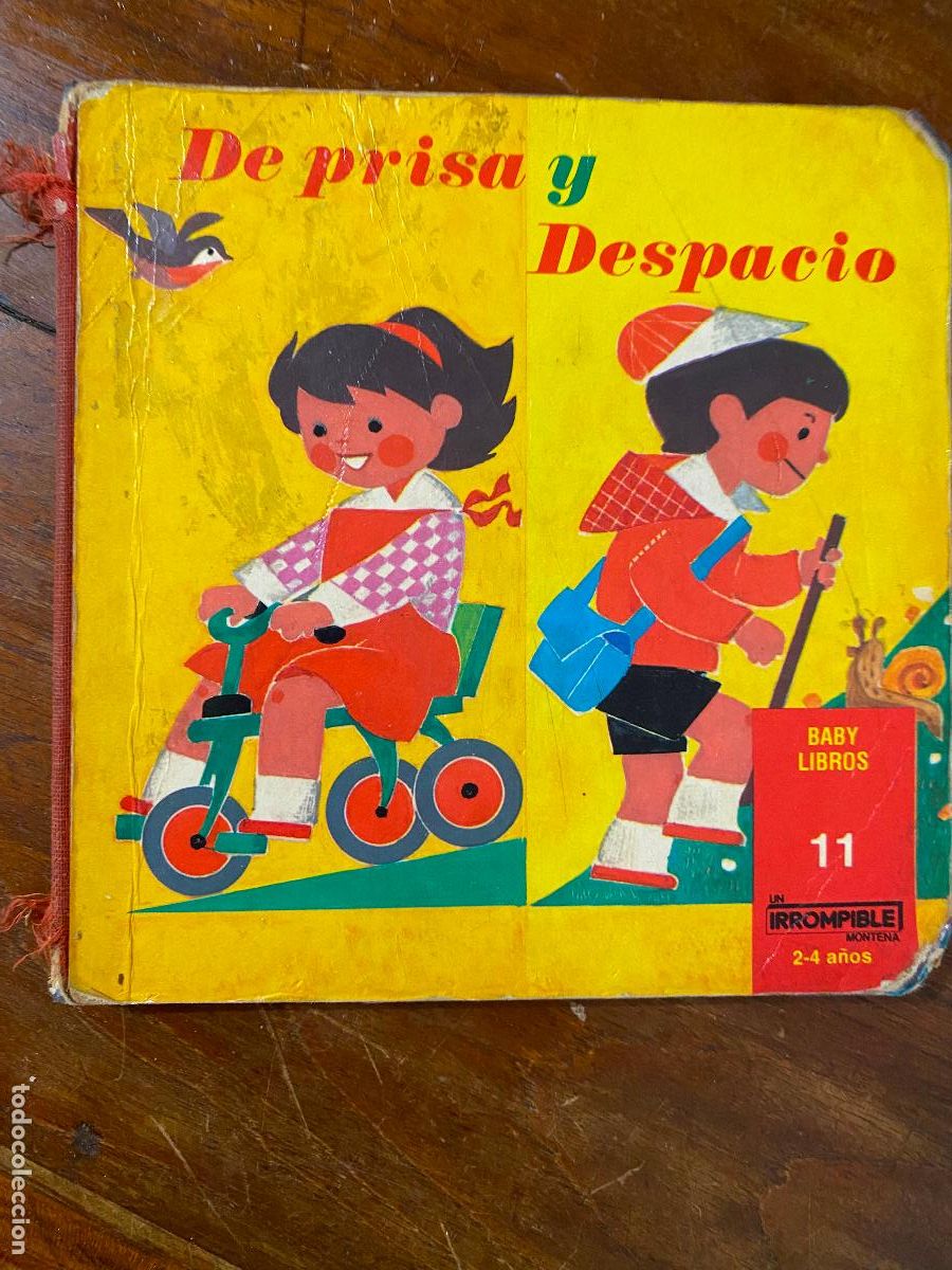 Libros de segunda mano: De prisa y despacio. Baby libros 1977