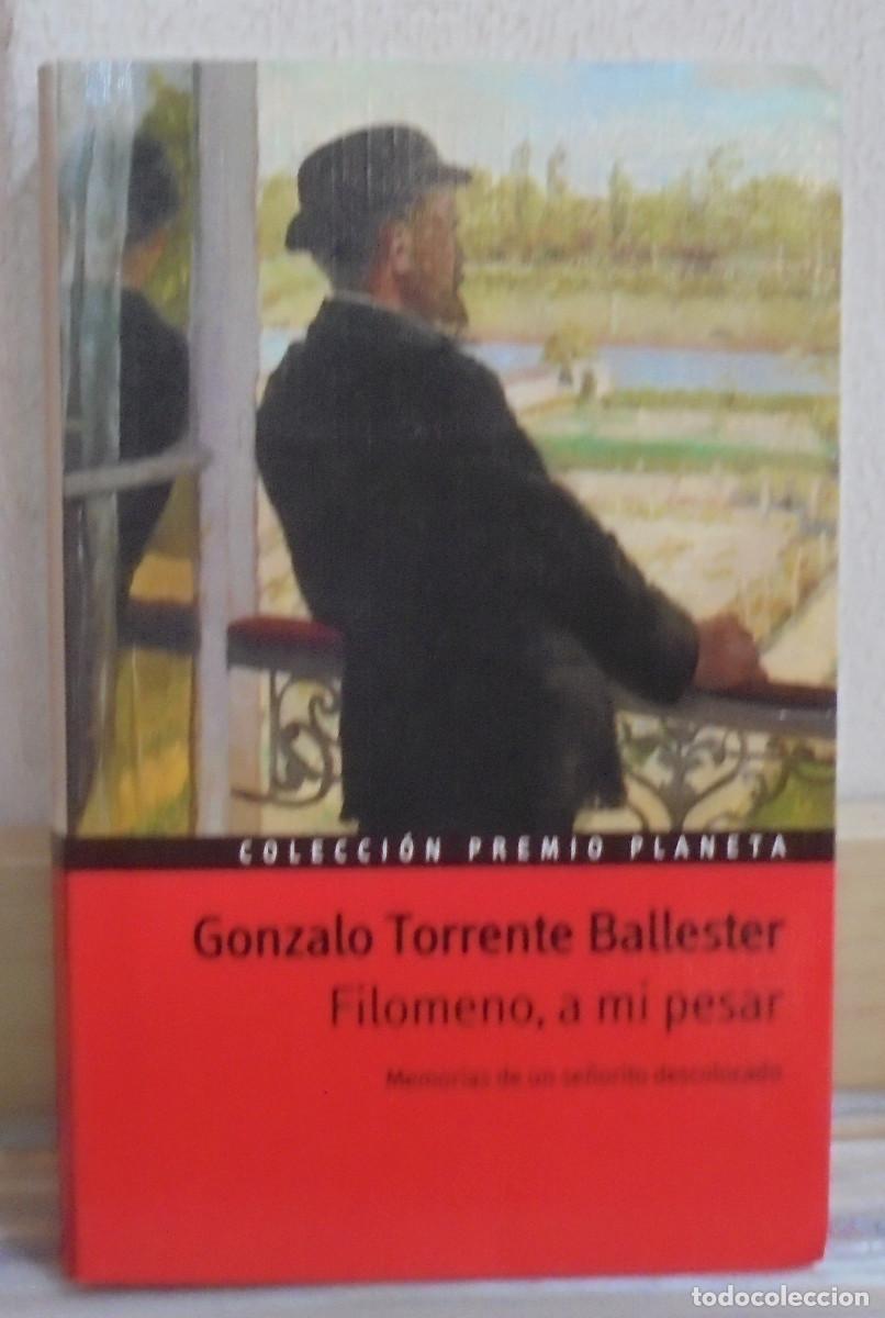 Libros de segunda mano: Filomeno, a mi pesar. Gonzalo Torrente Ballester