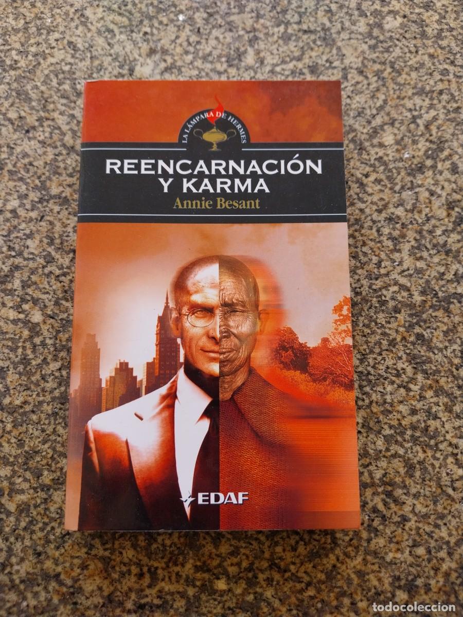 Libros de segunda mano: REENCARNACION Y KARMA -- ANNIE BESANT -- EDAF --