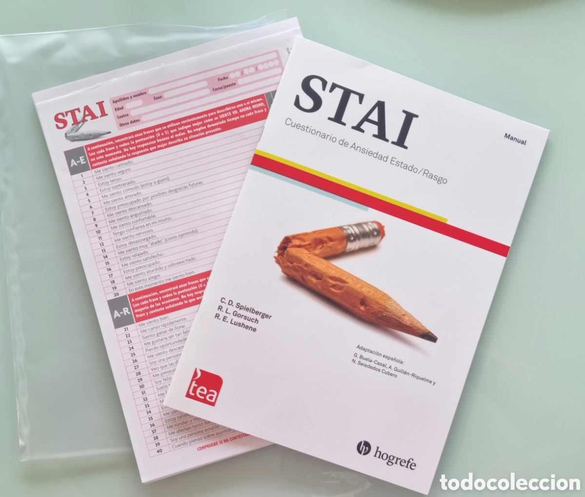 Libri di seconda mano: Psicolog&iacute;a Test psicom&eacute;tricos Ansiedad Nuevo stai, m&aacute;s info no dudes en preguntar.