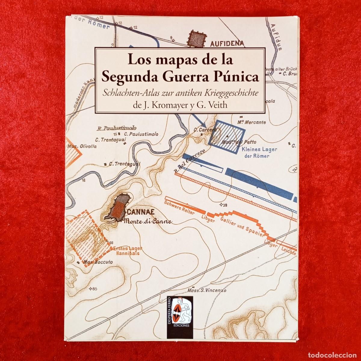 Libros de segunda mano: LOS MAPAS DE LA SEGUNDA GUERRA P&Uacute;NICA - SCHLACHTEN-ATLAS ZUR ANTIKEN KRIEGSGESCHICHTE - VEITH / 1570