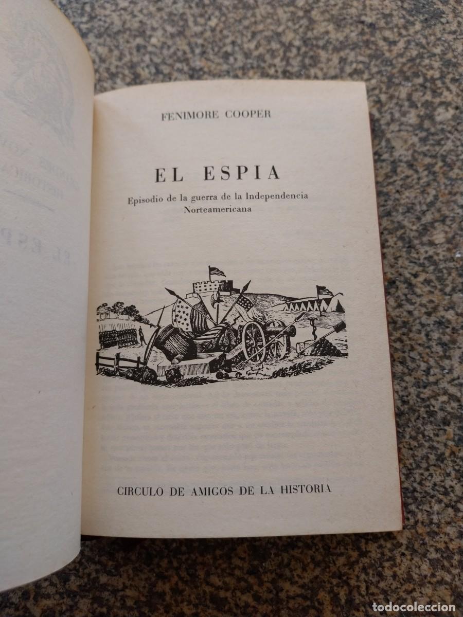 Libros de segunda mano: EL ESPIA -- FENIMORE COOPER -- - Foto 1