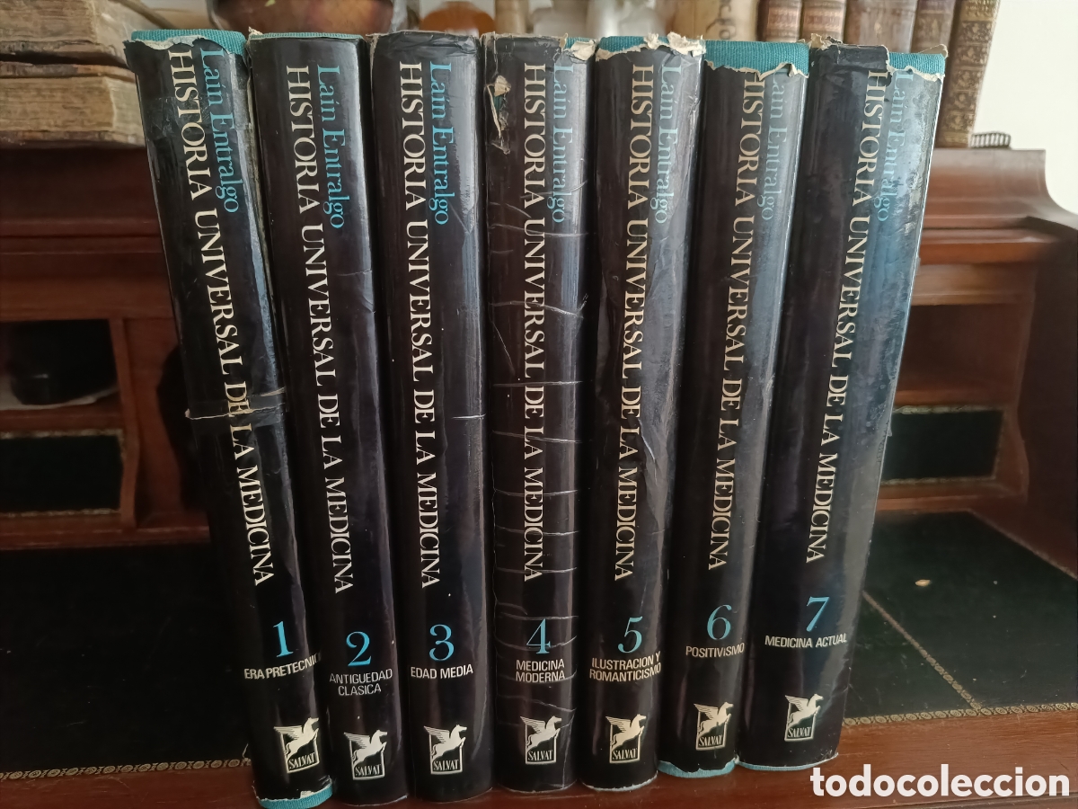 Libros de segunda mano: HISTORIA UNIVERSAL DE LA MEDICINA &ndash; PEDRO LA&Iacute;N ENTRALGO &ndash; OBRA COMPLETA 7 TOMOS &ndash; SALVAT 1972-1975