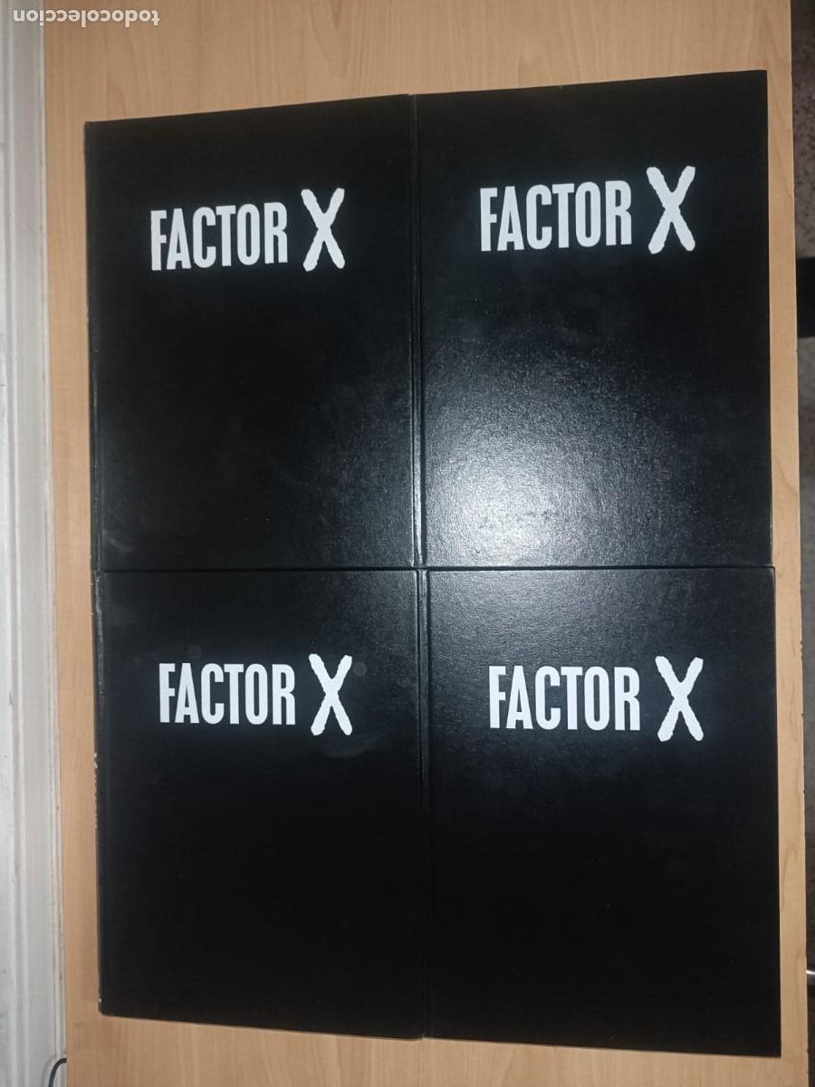 Libros de segunda mano: Enciclopedia FACTOR X - Colecci&oacute;n Completa 4 Tomos - Grandes Enigmas y Ufolog&iacute;a