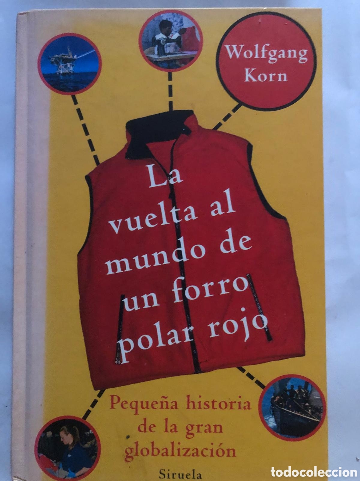 Libros de segunda mano: La vuelta al mundo con forro polar rojo