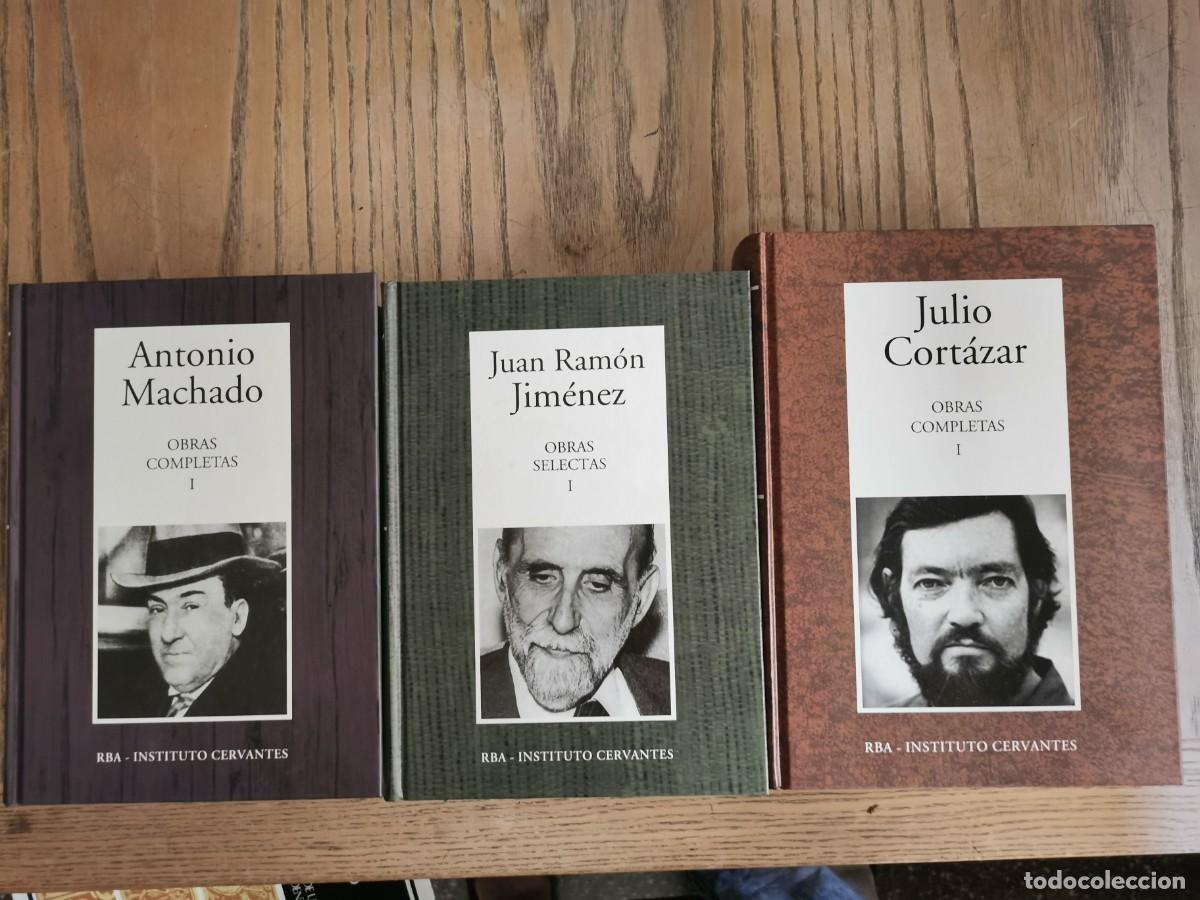 Gebrauchte B&uuml;cher: Tres libros del Instituto Cervantes. (RBA) (Juan Ram&oacute;n Jim&eacute;nez 1 y Antonio Machado 1 Julio Cortazar