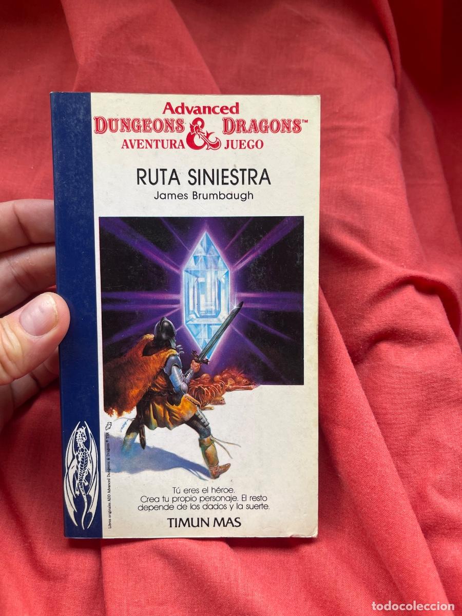 Second hand books: ADVANCED DUNGEONS & DRAGONS LOMO AZUL LIBRO JUEGO TIMUN MAS N&ordm; 13 RUTA SINIESTRA