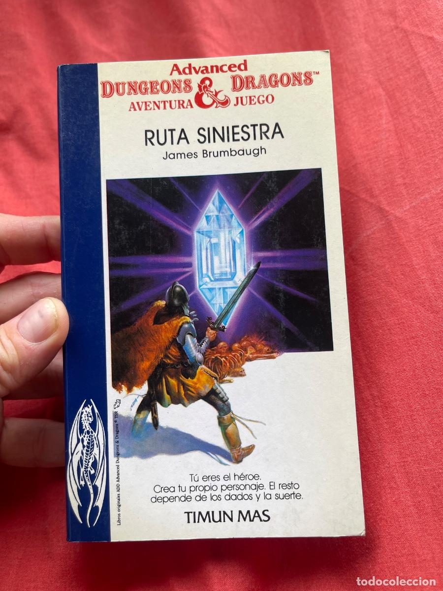 Second hand books: ADVANCED DUNGEONS & DRAGONS LOMO AZUL LIBRO JUEGO TIMUN MAS N&ordm; 13 RUTA SINIESTRA