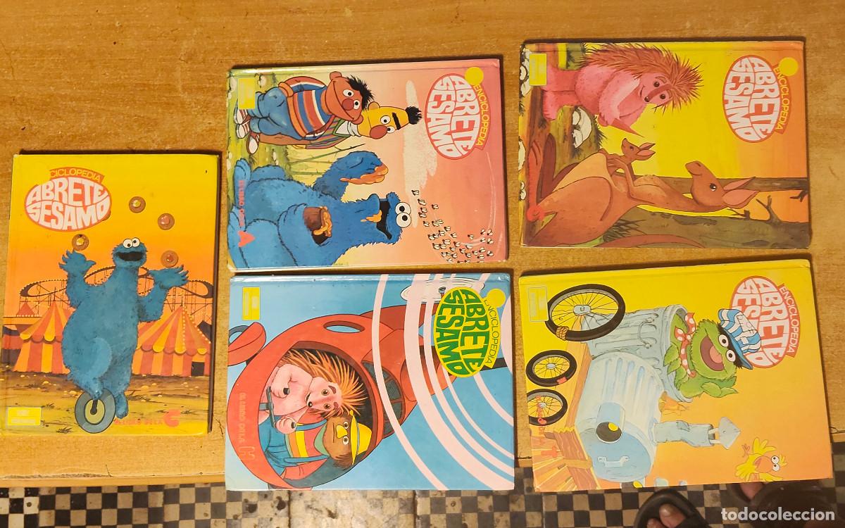 Libros de segunda mano: ENCICLOPEDA ABRETE SESAMO EL LIBRO DE LA A - ORBIS MONTENA - 5 libros - buen estado