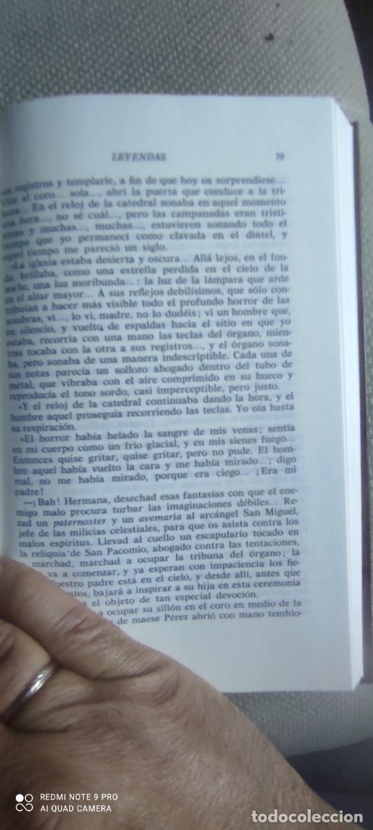 Libros de segunda mano: Rimas y leyendas, cartas desde mi celda B&eacute;cquer - Foto 2