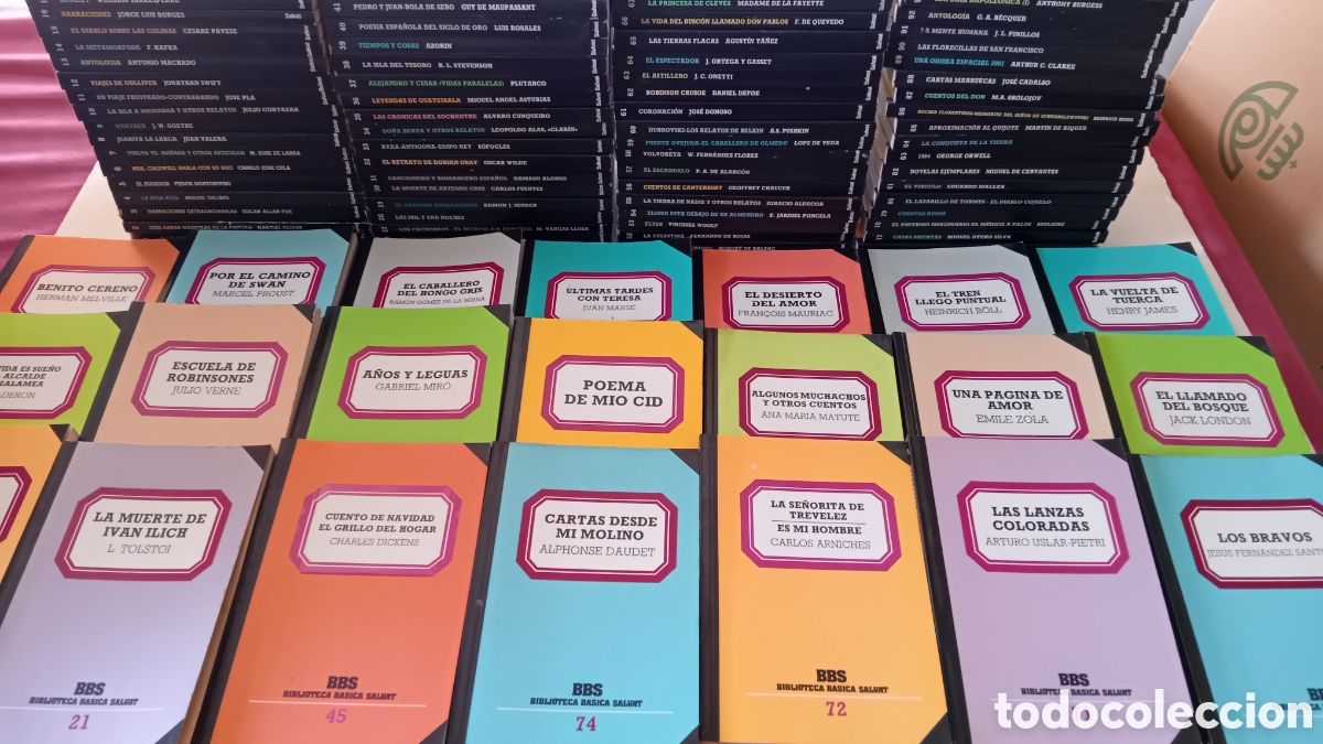 Libros de segunda mano: 100 LIBROS COLECCI&Oacute;N COMPLETA BBS