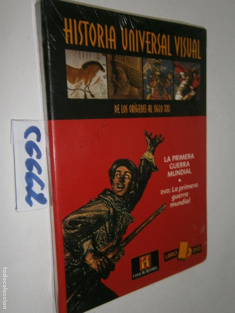 Libros de segunda mano: HISTORIA UNIVERSAL VISUAL - DVD Y LIBRETO (PRECINTADO) - LA PRIMERA GUERRA MUNDIAL