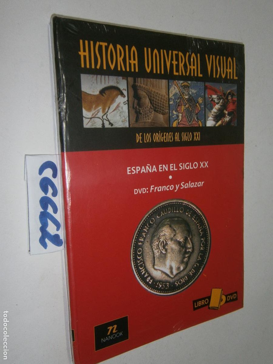 Libros de segunda mano: HISTORIA UNIVERSAL VISUAL - DVD Y LIBRETO (PRECINTADO) - ESPA&Ntilde;A EN EL SIGLO XX: FRANCO Y SALAZAR