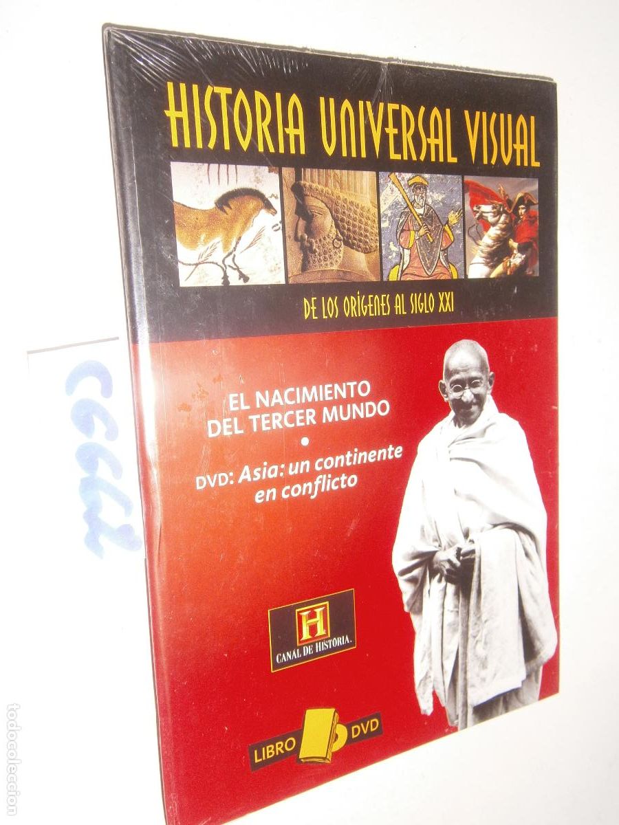 Libros de segunda mano: HISTORIA UNIVERSAL VISUAL - DVD Y LIBRETO (PRECINTADO) - EL NACIMIENTO DEL 3ER. MUNDO: ASIA UN CONTI