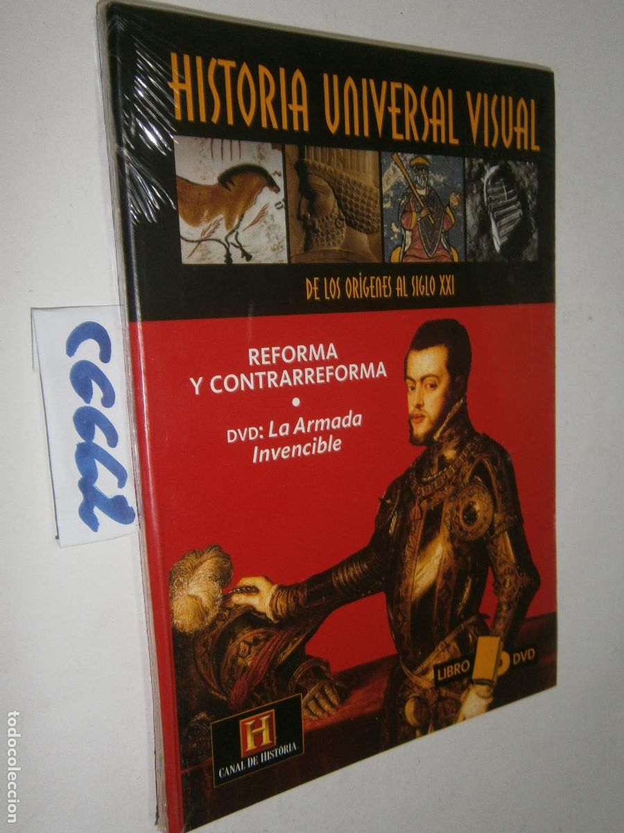 Libros de segunda mano: HISTORIA UNIVERSAL VISUAL - DVD Y LIBRETO (PRECINTADO) - Reforma y Contrarreforma: La armada invenci